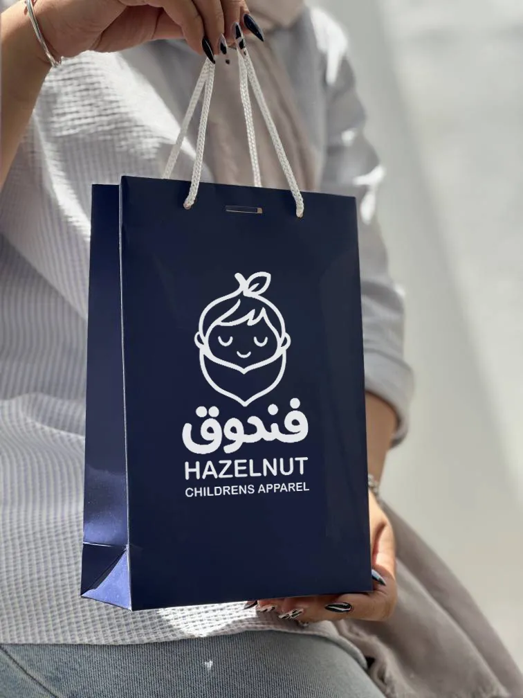 17در25 سرمه ای شاپینگ بگ گلاسه رنگی 25 در17 عطف7 (عمودی) - تصویر 1