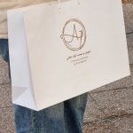 شاپینگ بگ گلاسه سفید