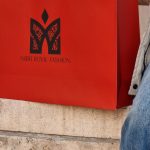 شاپینگ بگ گلاسه قرمز