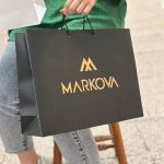 شاپینگ بگ گلاسه مشکی