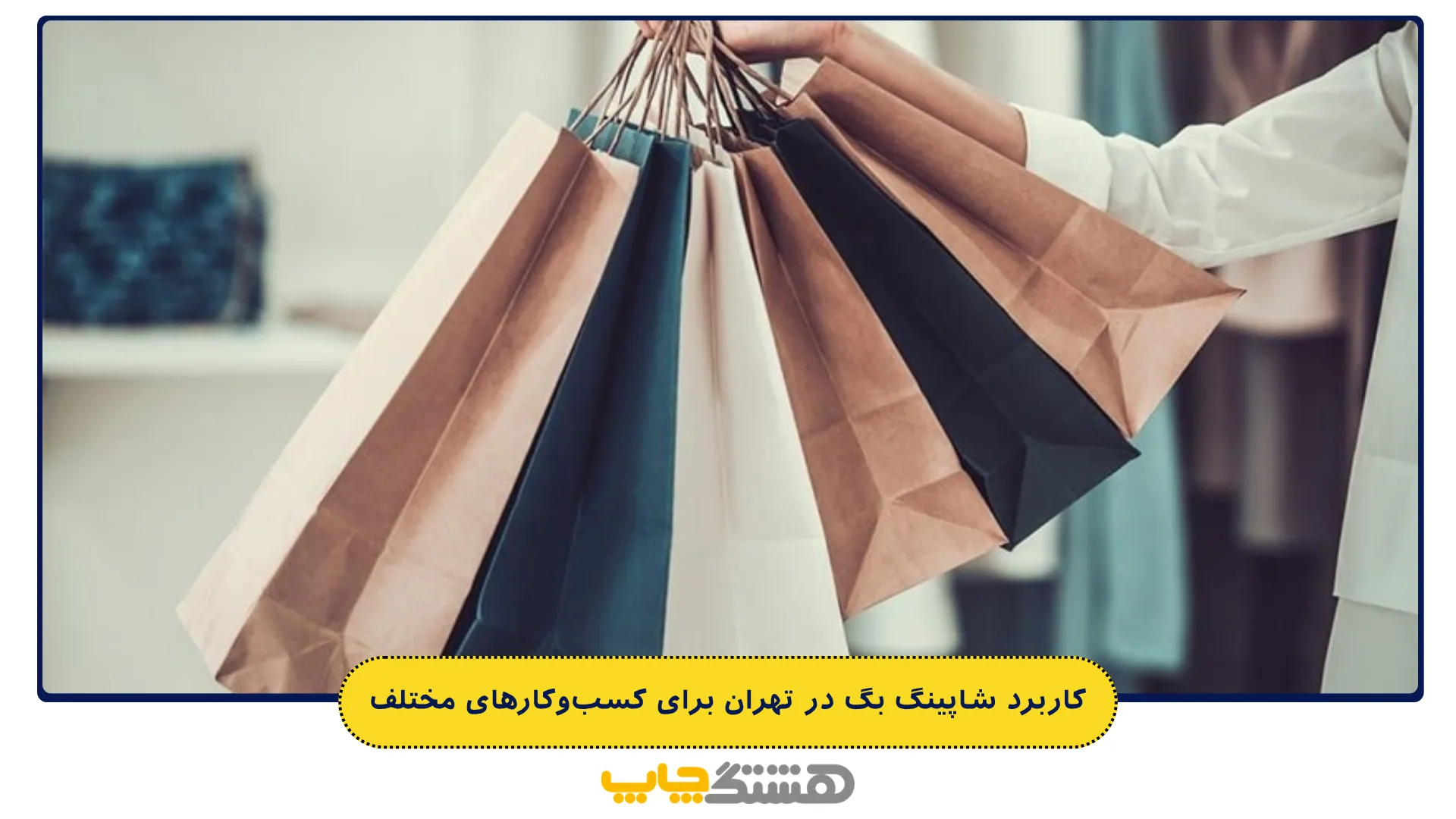 کاربرد شاپینگ بگ در تهران برای کسبوکارهای مختلف