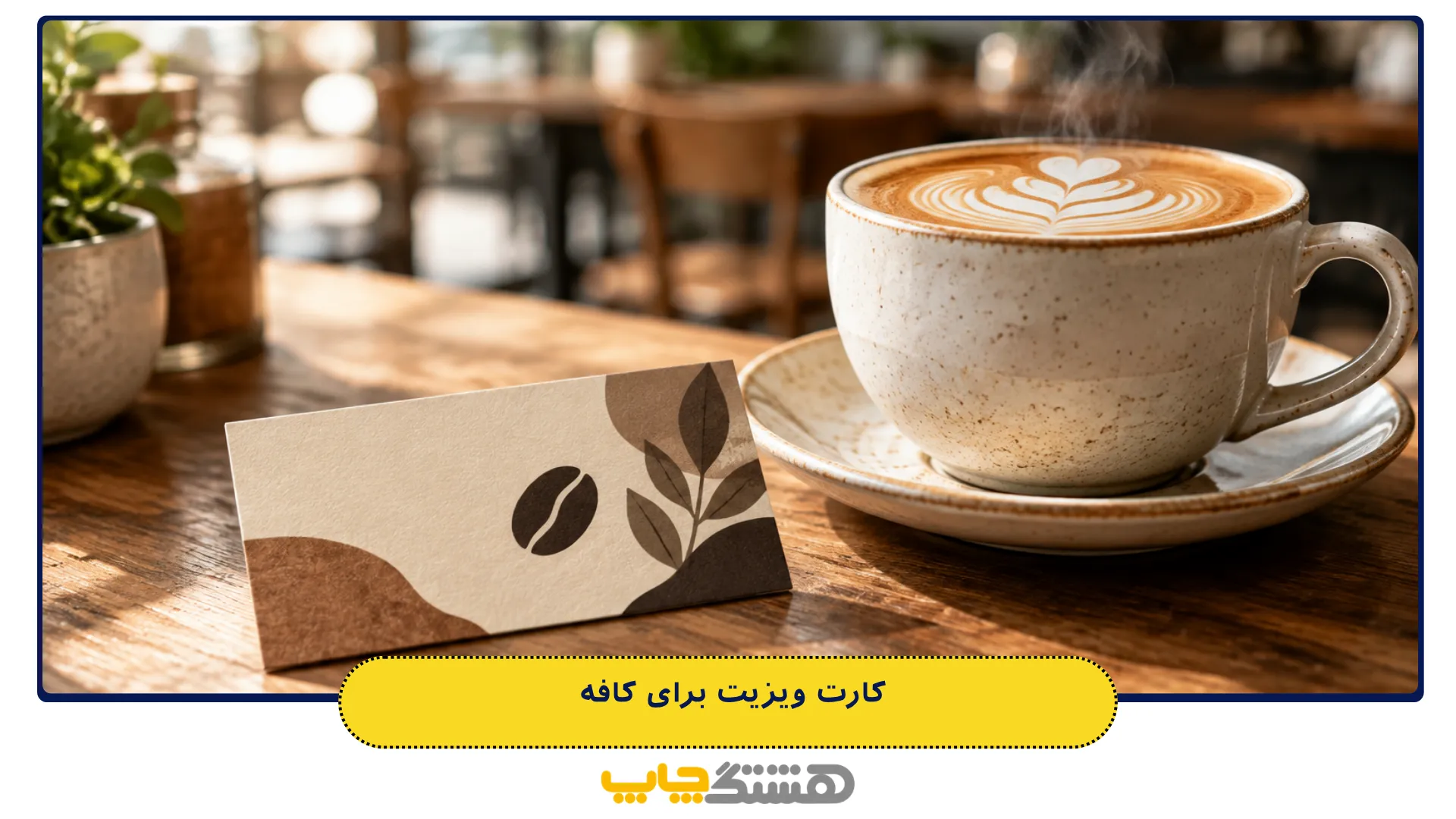 کارت ویزیت برای کافه